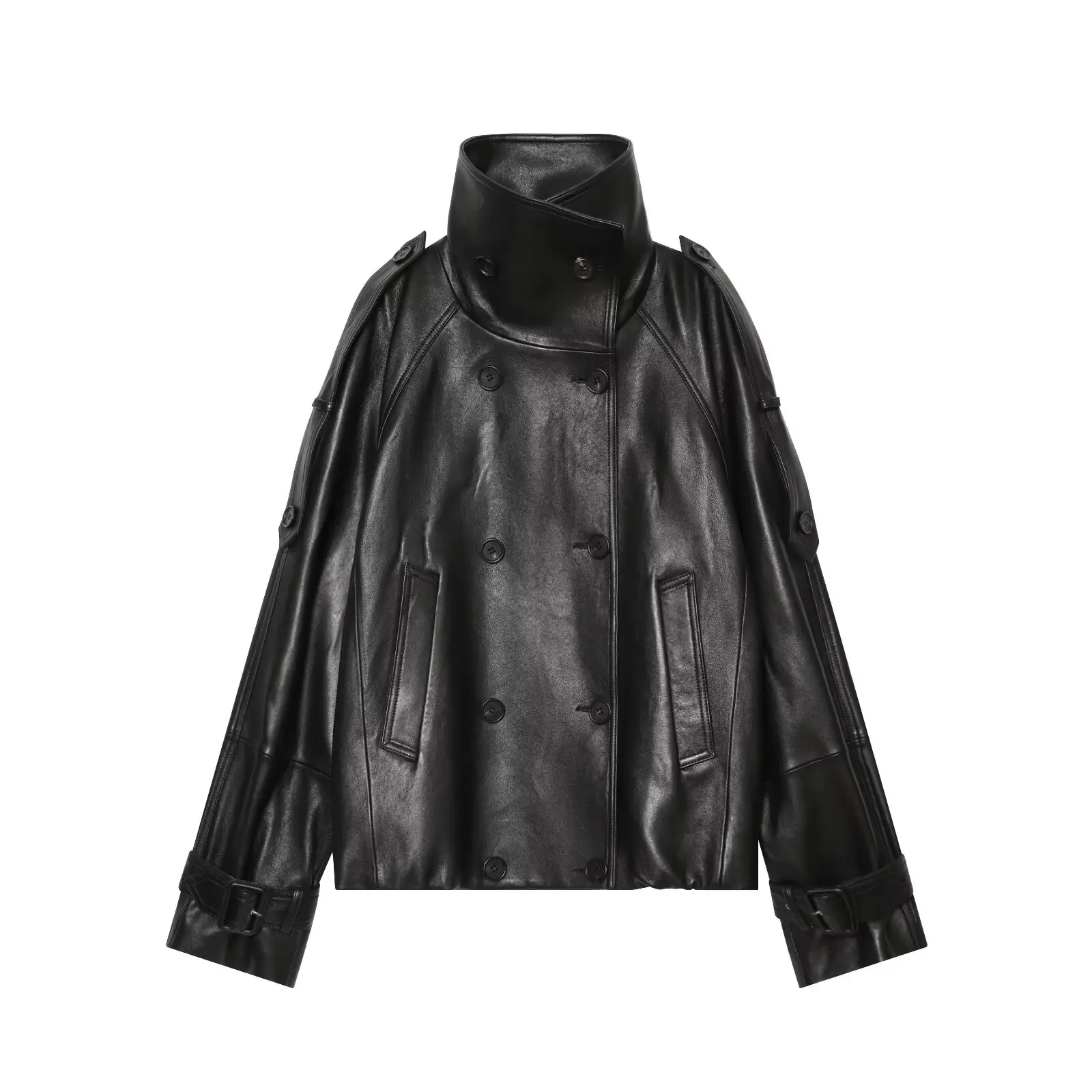 Winter Leather Jackets Women's 2026 New Fashion Loose Elegant Young Warm Women's Coats Street Chic Long-sleeved Ouetrwear Coats