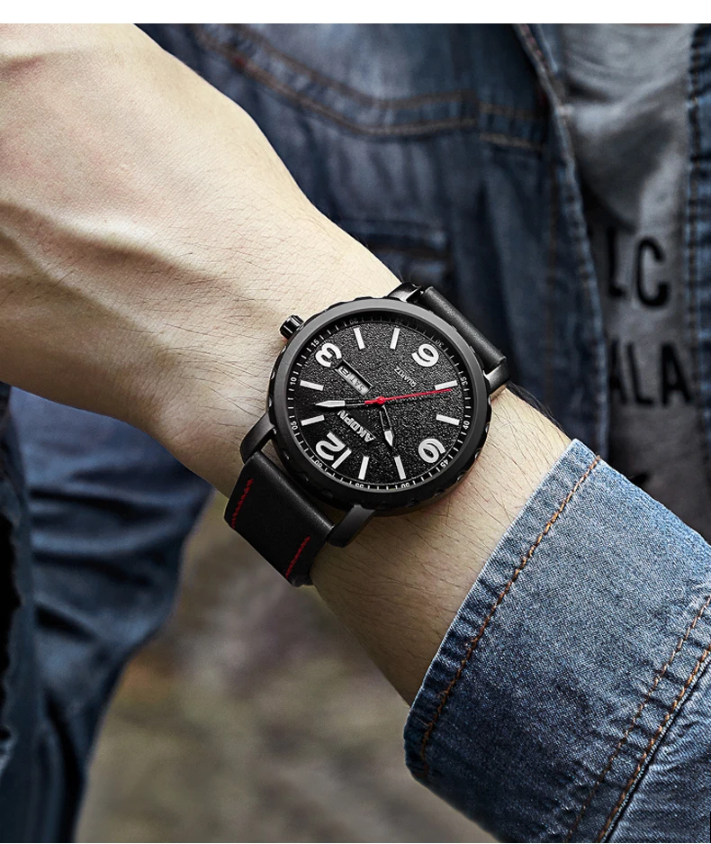 Fashion Mens Watches Quartz Watches Waterproof Casual Sport Watches for Men Watch Numeral Clock Montre Homme Relogio Masculino