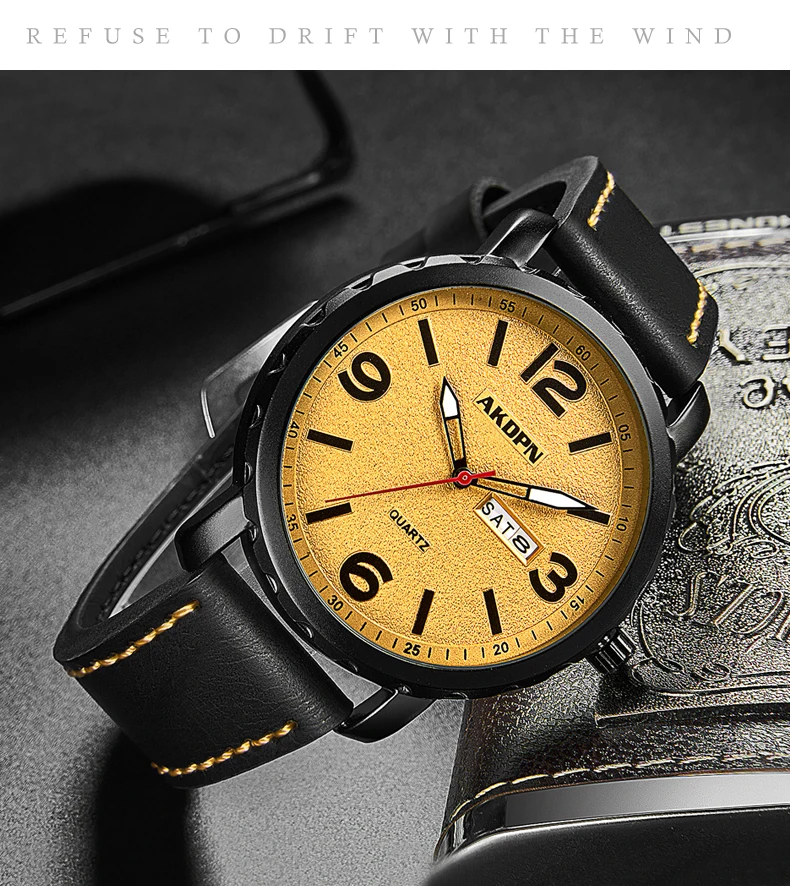 Fashion Mens Watches Quartz Watches Waterproof Casual Sport Watches for Men Watch Numeral Clock Montre Homme Relogio Masculino