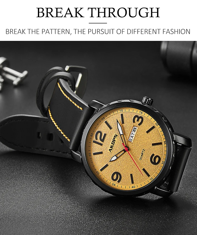 Fashion Mens Watches Quartz Watches Waterproof Casual Sport Watches for Men Watch Numeral Clock Montre Homme Relogio Masculino