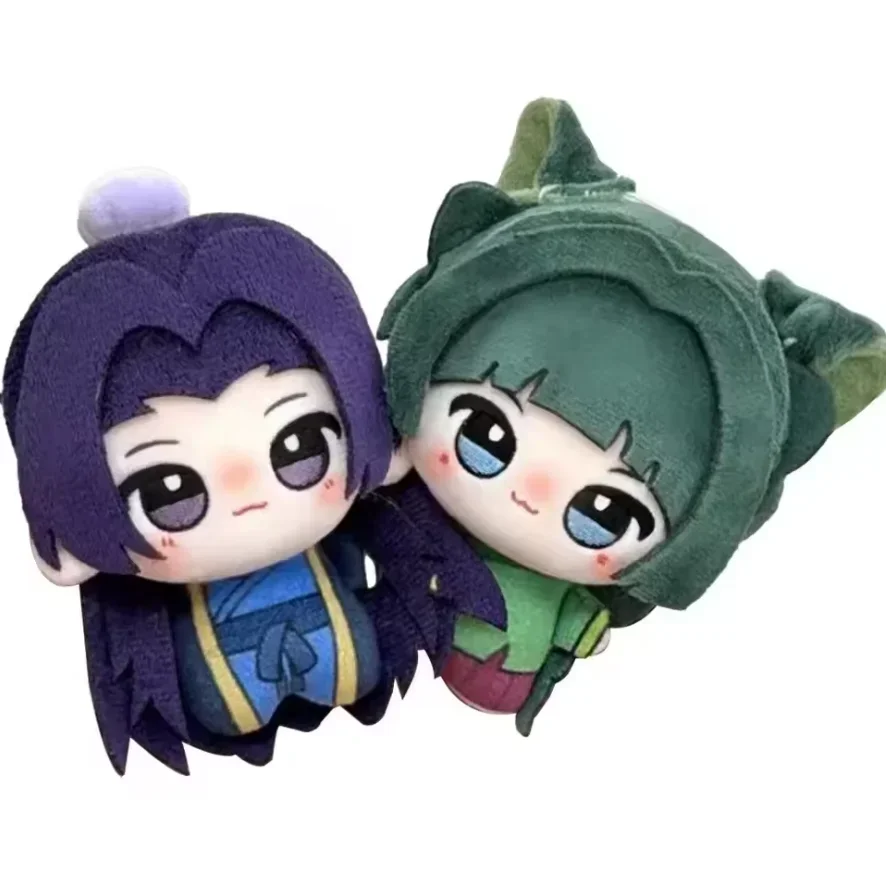 10CM Genuine Anime The Apothecary Diaries Kusuriya No Hitorigoto Maomao Jinshi Renshi Plush Doll Stuffed Toy Plush Pendant