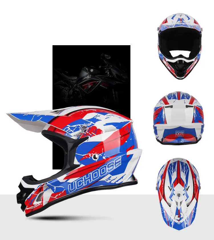 DOT Adult Female Men Helmets Motorcycles Kask Cross Downhill Soporte Casco Off Road Helmet Original Classic Motorcycle Racing