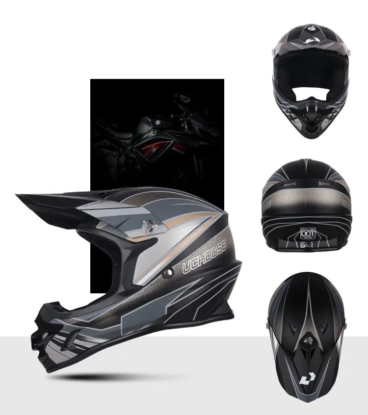 DOT Adult Female Men Helmets Motorcycles Kask Cross Downhill Soporte Casco Off Road Helmet Original Classic Motorcycle Racing