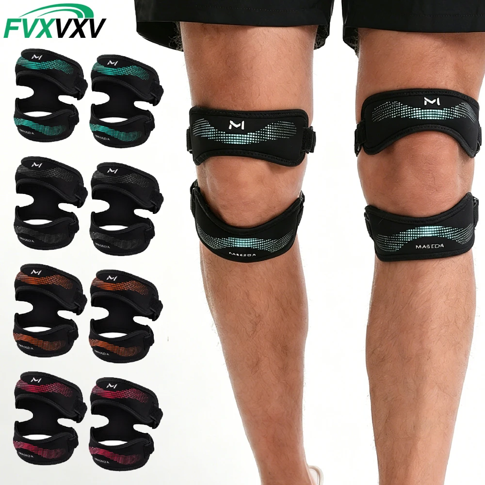Patella Tendon Knee Strap - Knee Support Braces with Open Patella, Neoprene Lightweight Stabilizer for Women Men,Running,Sports