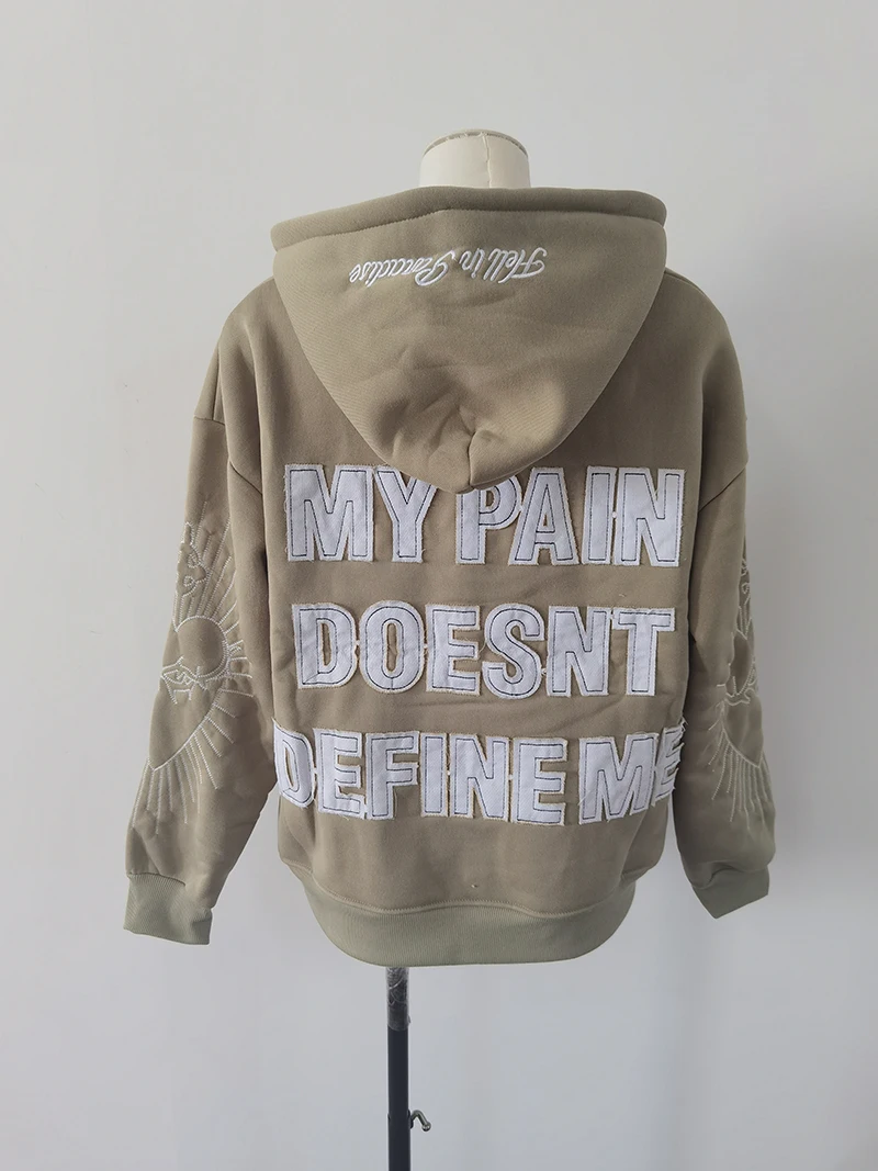 Juspinice Korean Fashion New Printed Hoodie Short Hoodie 2025 New Versatile Zipper Cardigan Jacket Male Clothing