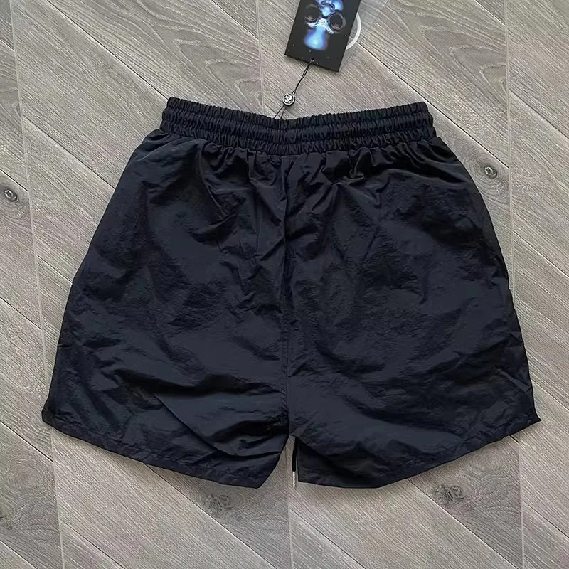 European and American Pure Cotton Flash Printing Casual Sports Men's and Women's Washing Shorts