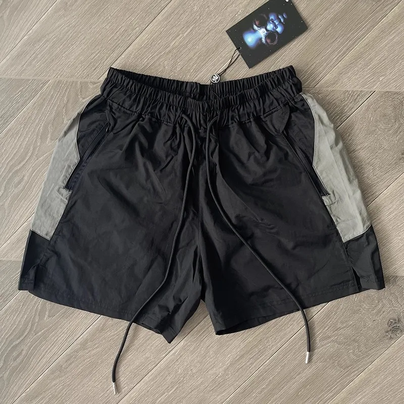 European and American Pure Cotton Flash Printing Casual Sports Men's and Women's Washing Shorts