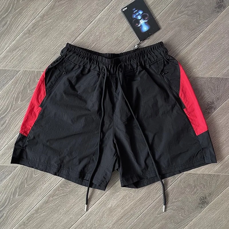 European and American Pure Cotton Flash Printing Casual Sports Men's and Women's Washing Shorts