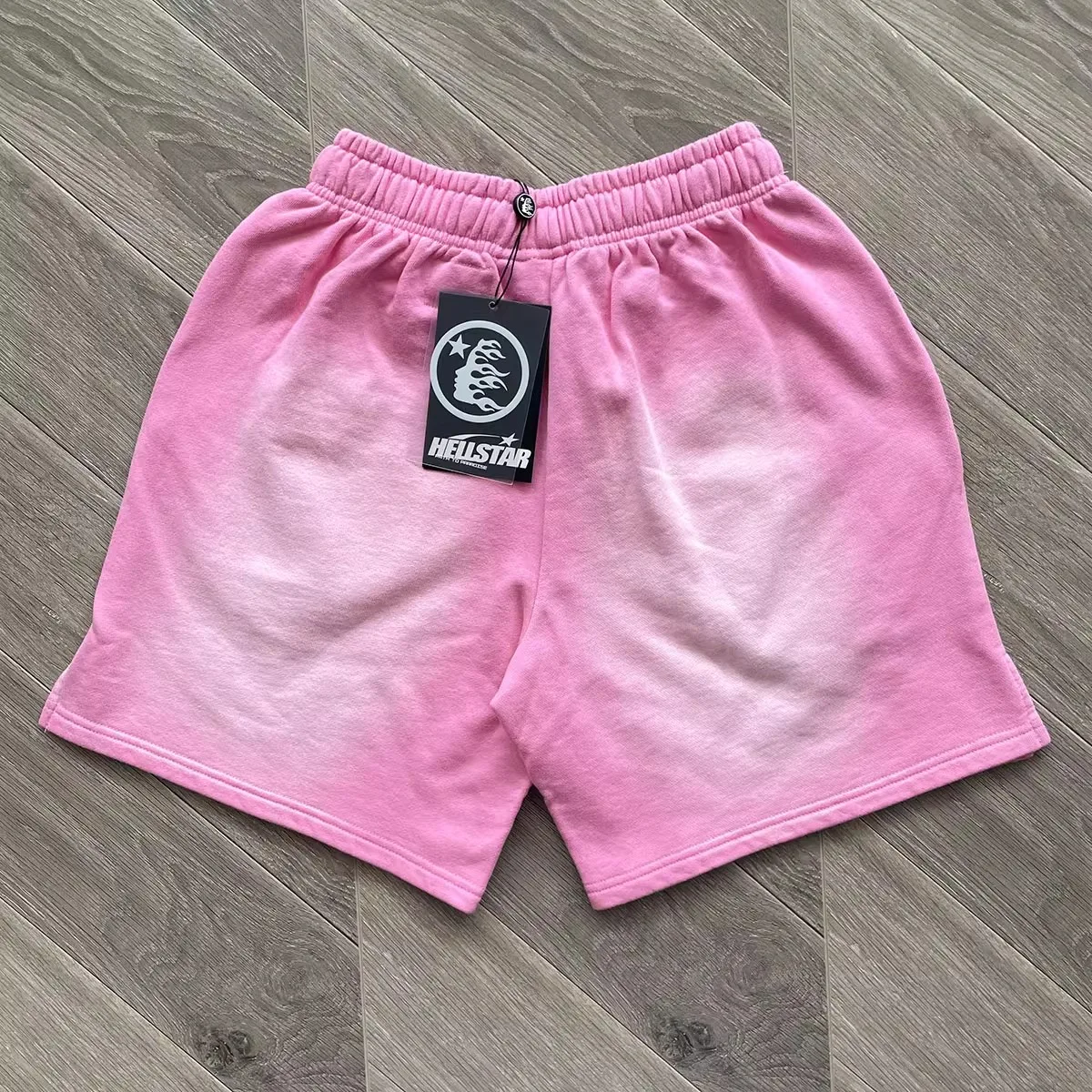 European and American Pure Cotton Flash Printing Casual Sports Men's and Women's Washing Shorts