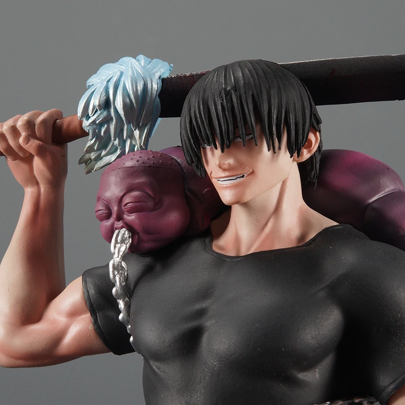 21cm Toji Figure GK Jujutsu Kaisen Figurine King of Artist Fushiguro Toji Action Figures Standing Model PVC Festival Toy Gifts