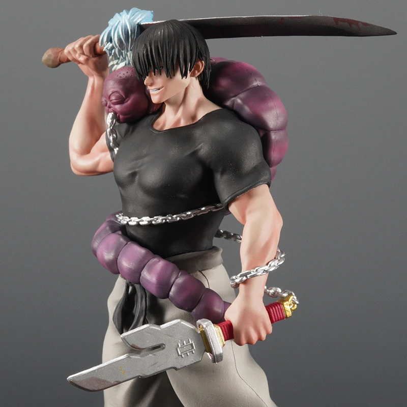 21cm Toji Figure GK Jujutsu Kaisen Figurine King of Artist Fushiguro Toji Action Figures Standing Model PVC Festival Toy Gifts