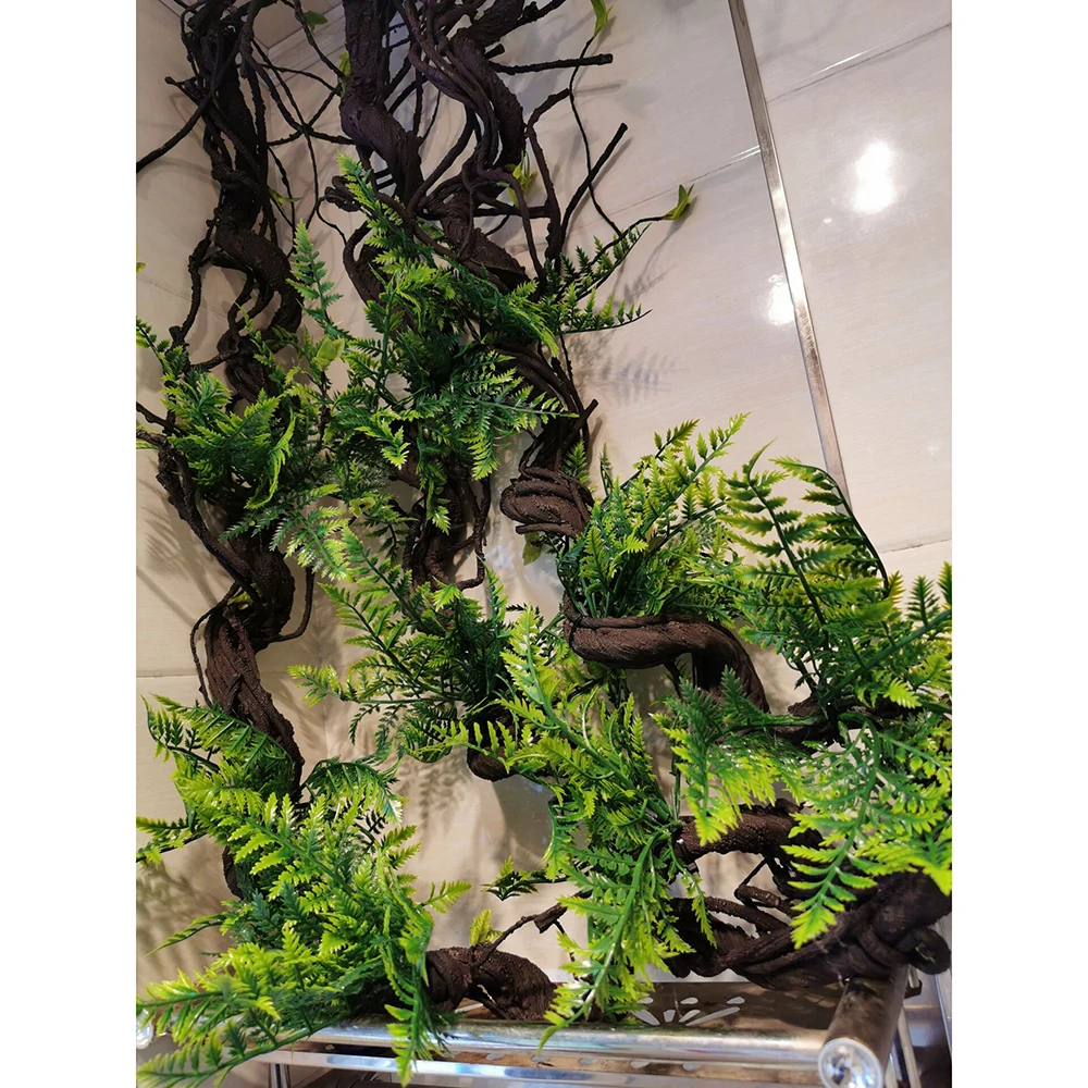 1.75 Meter Artificial Vine Green Leaf Simulation Rose Rattan Plant Branch Decoration Office DIY Rattan