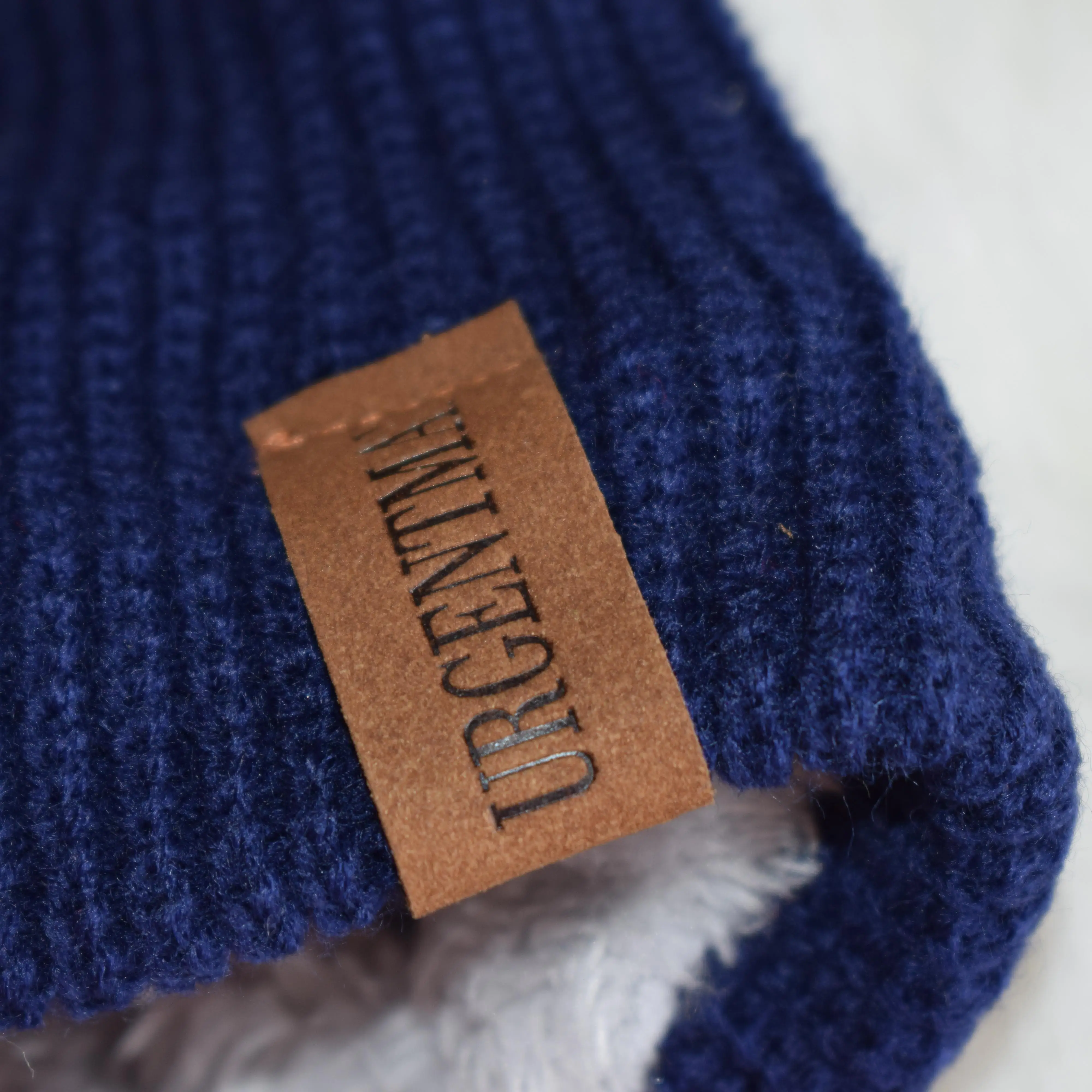 New Unisex Letter Beanie Hat Leisure Add Fur Lined Winter Hats For Men Women Keep Warm Knitted Hat Fashion Solid Ski Bonnet Cap