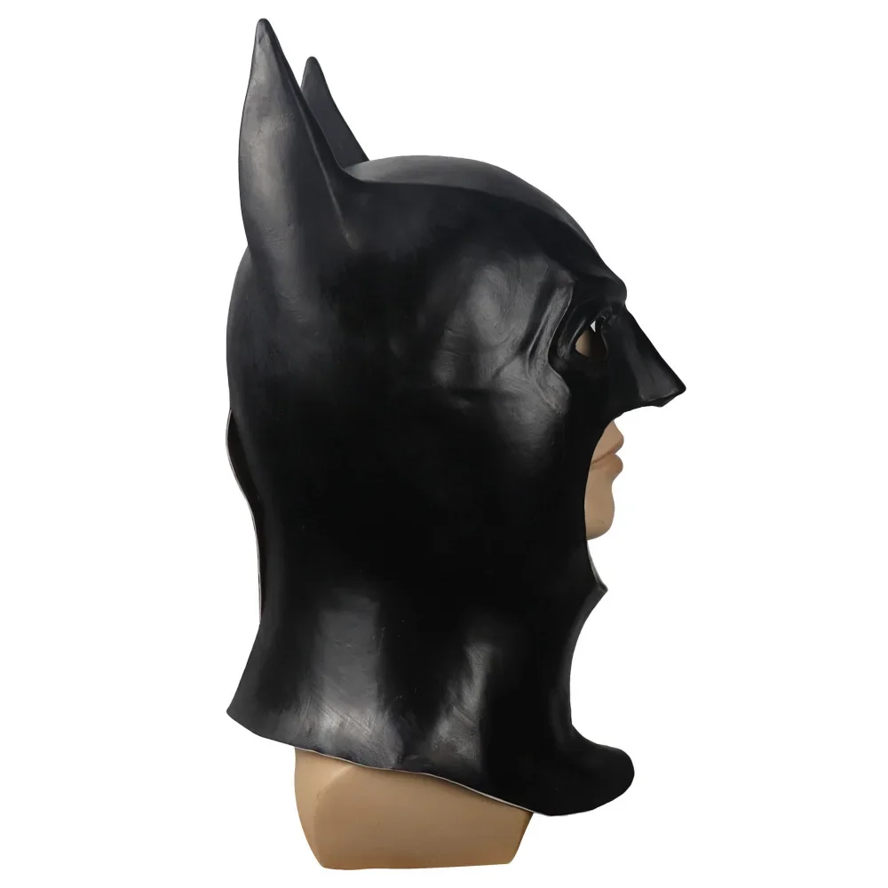 Bat Mask Headgear Latex Material Adult Halloween Cosplay Props Bruce Wayne Full Head Mask Masquerade Camouflage Party Costume