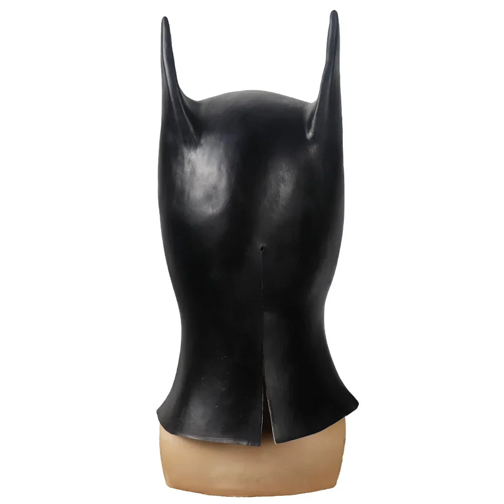 Bat Mask Headgear Latex Material Adult Halloween Cosplay Props Bruce Wayne Full Head Mask Masquerade Camouflage Party Costume