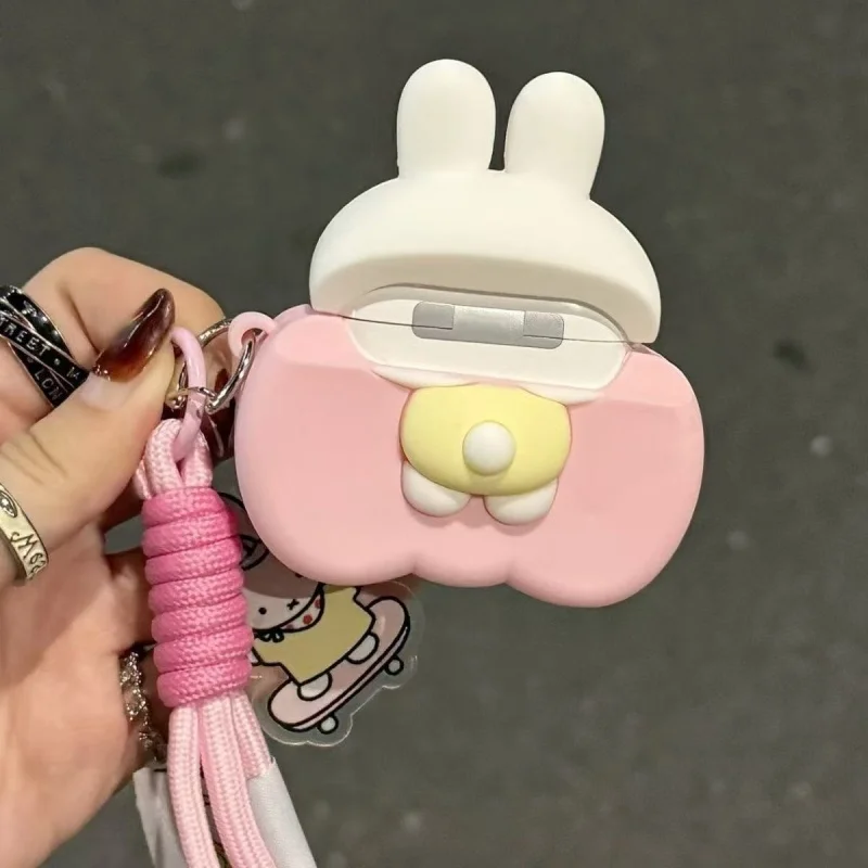 Miffy Earphone Case Miffy Cartoon Silicone AirPods S3/4Pro 2/3 Earphone Case