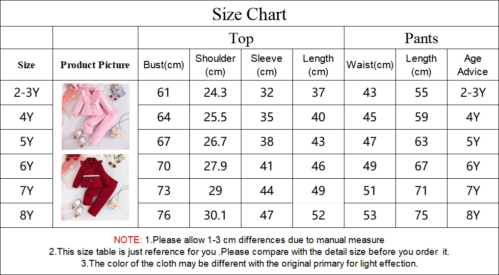Children's Clothing Girl's Elegant Suit Dot Lace Sleeve Belted Blazer Coat Top and Pants Sets Three Piece Sets For Kids Clothes