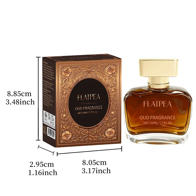 Arabic Sandalwood Perfume Classic Agarwood Musk Fragrance Elegant Charming Woody Eau De Parfum For Men