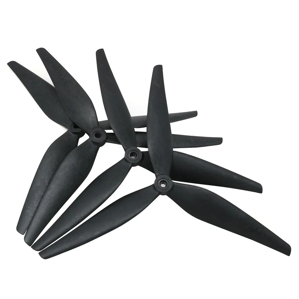 10Pair HQProp Prop 10X5X3 10X5.5X3 9X5X3 1050 1055 9050 10inch 3 Blades Black Carbon Reinforced Nylon Propeller for RC FPV Parts