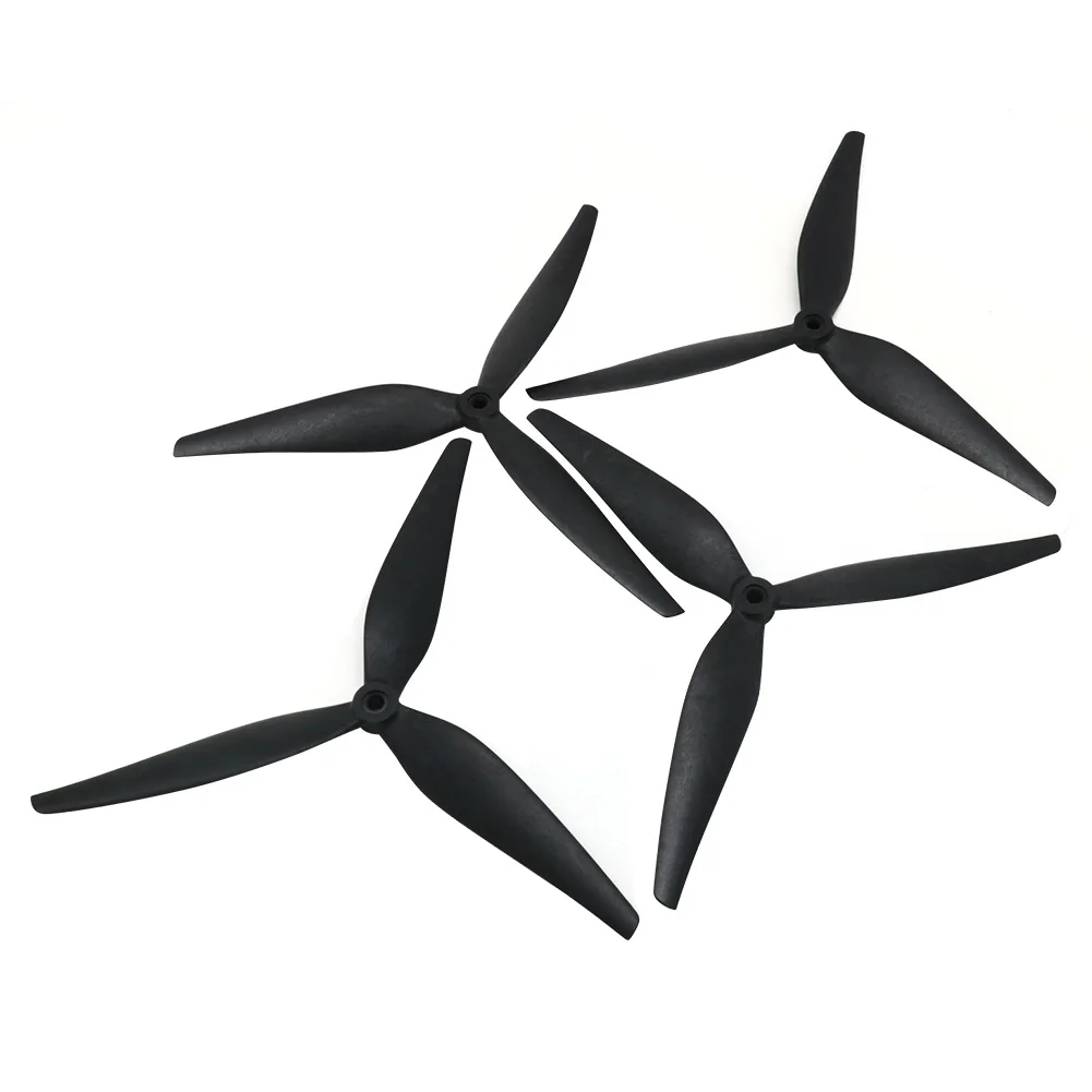 10Pair HQProp Prop 10X5X3 10X5.5X3 9X5X3 1050 1055 9050 10inch 3 Blades Black Carbon Reinforced Nylon Propeller for RC FPV Parts
