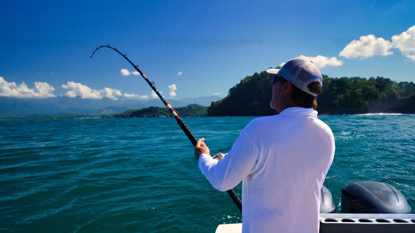 Fishing Apparel Men Hood Fishing Shirt long sleeve fishing t shirt uv protection