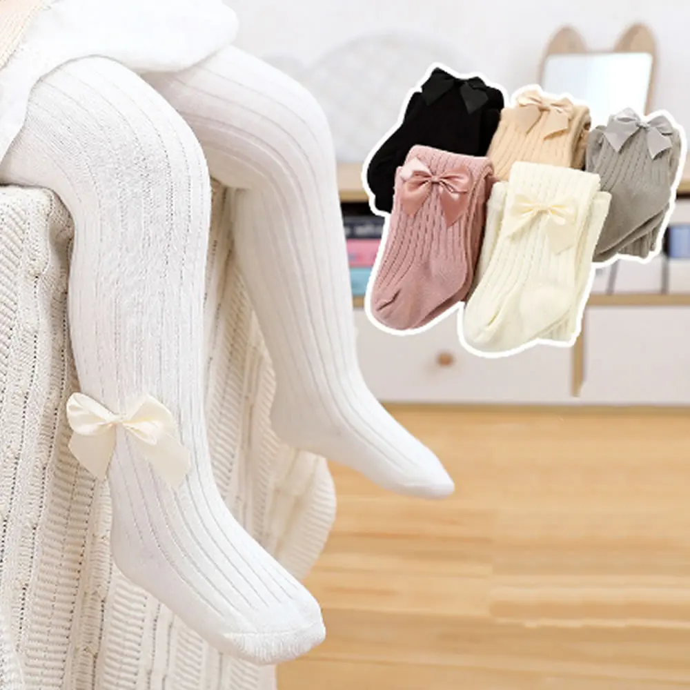 More Winter Baby Pantyhose Female Baby Tights Spring and Autumn Children Render Pantyhose Toddler Girl Princess Tight