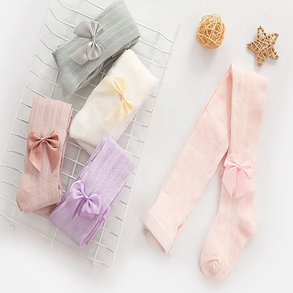 More Winter Baby Pantyhose Female Baby Tights Spring and Autumn Children Render Pantyhose Toddler Girl Princess Tight