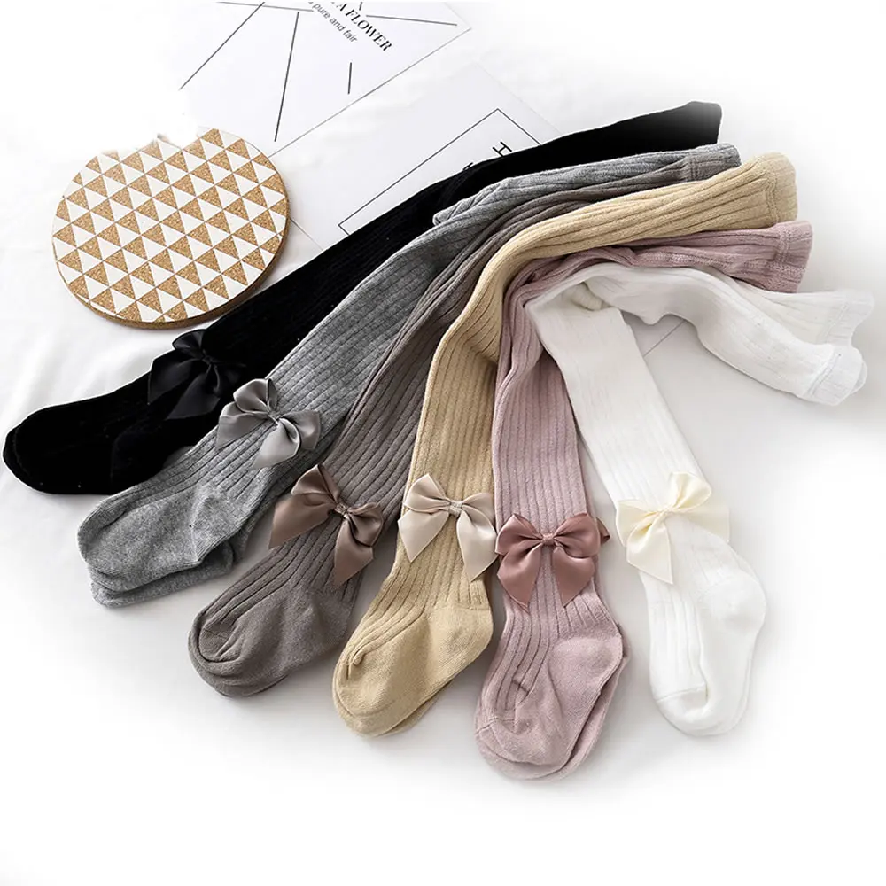 More Winter Baby Pantyhose Female Baby Tights Spring and Autumn Children Render Pantyhose Toddler Girl Princess Tight