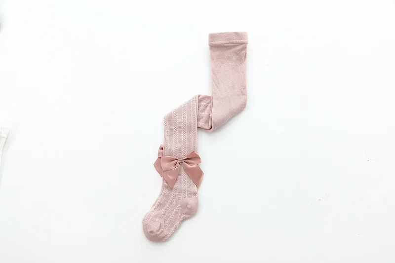 Summer New Baby Girl Pantyhose Mesh Kids Tight Bow Children's Pantyhose Thin Princess Girl's Bottom Pantyhose Tights