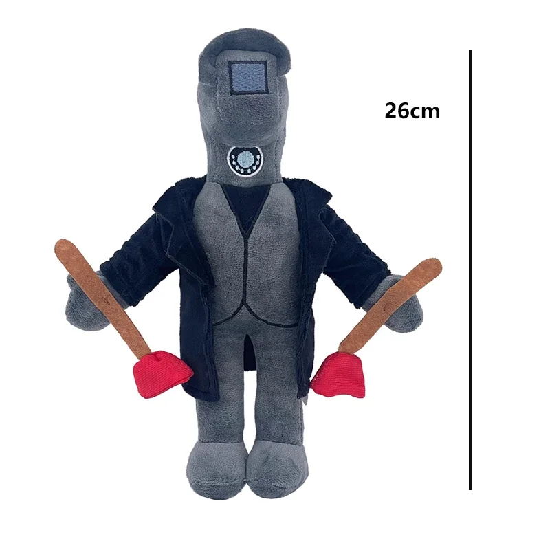 Skibidi Toilet Plush Soft Toy Cameraman TV Man Skibidi Dop Dop Yes Yes Titans Camcordeman Speakerman Speaker Man Doll
