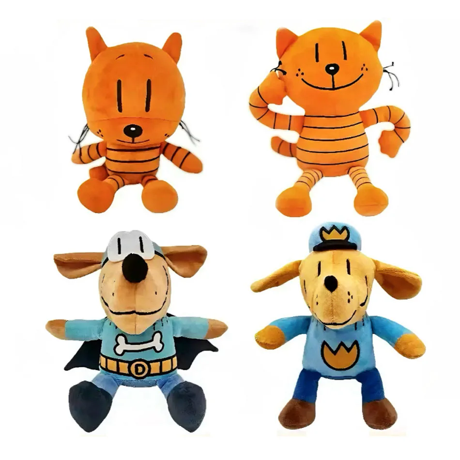 2026 Anime Kawaii Dog Man Plush Toys Doll Dogman Plush Soft Stuffed Cartoon Animals Toys Gifts for Children Christmas Birthday