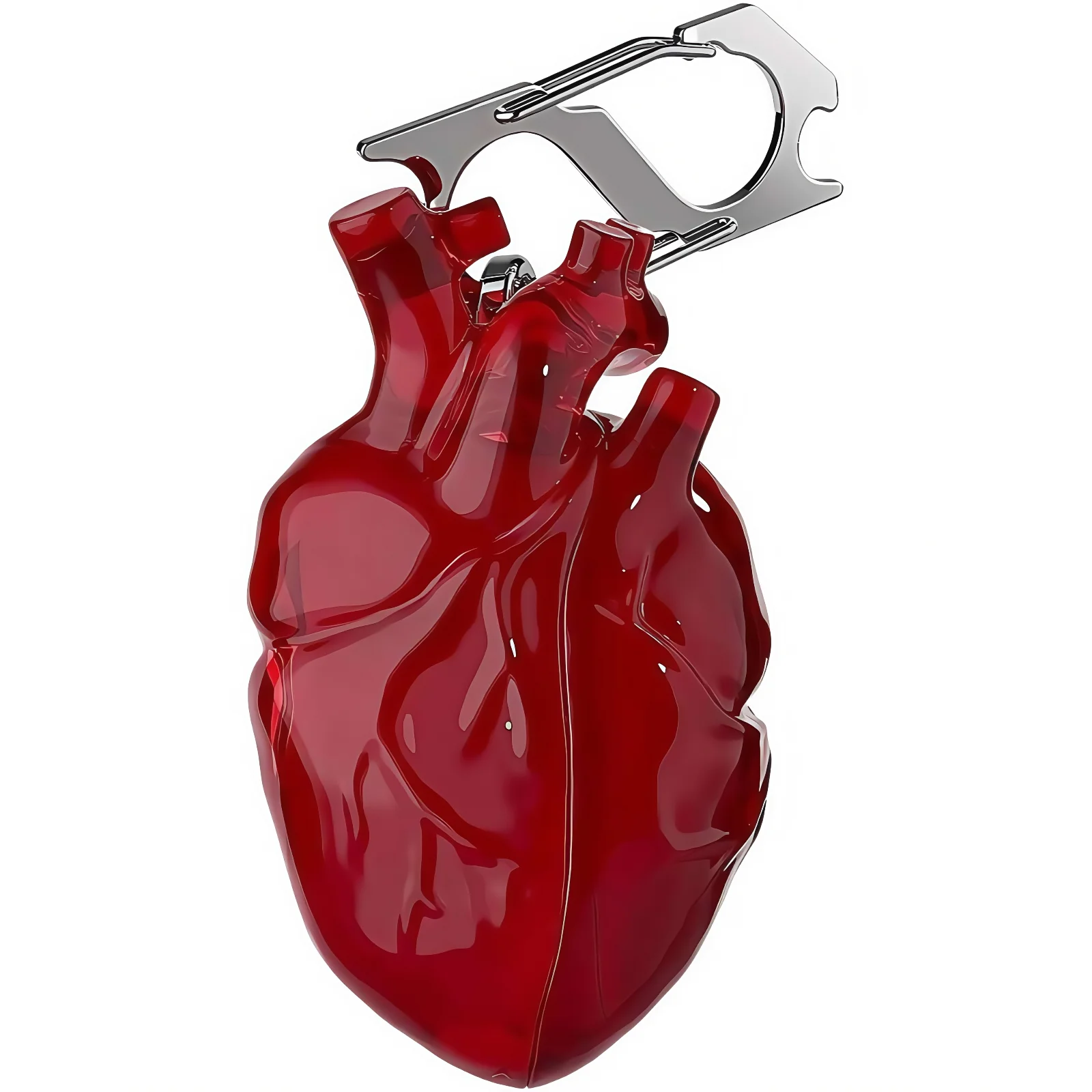 For AirPods Pro 3 Heart-Shaped Liquid Silicone Case, Cute Soft Protective Cover with Anti-Slip Design