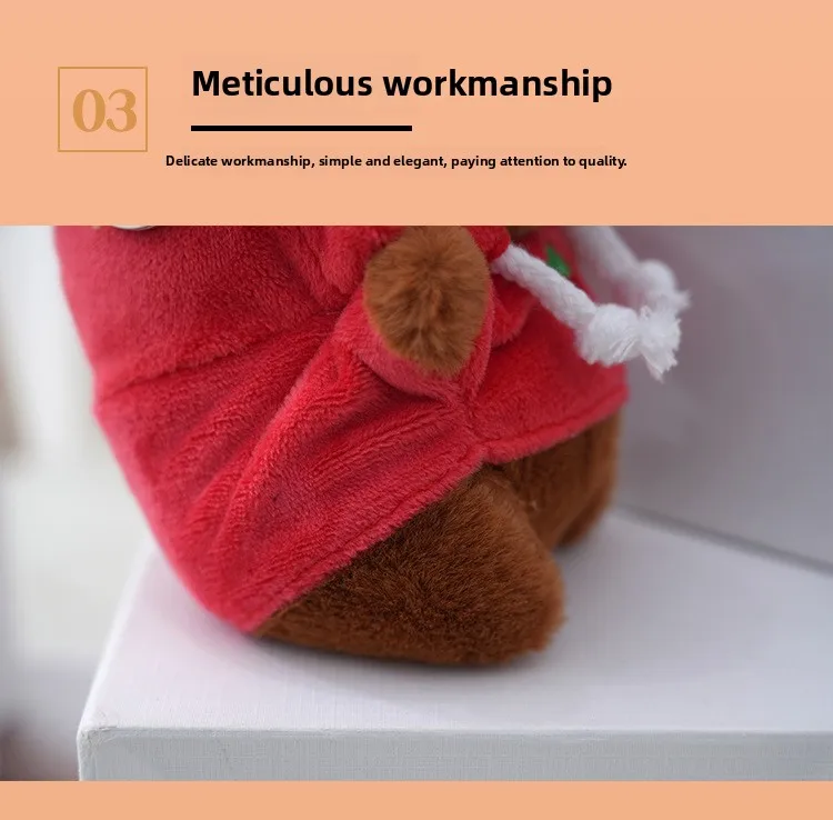 Cute Cartoon Kapibara Pendant Plush Toy Doll Bag Hanging Ornaments Cute Kapila Keychain Doll Car Pendant Desktop Doll Ornaments
