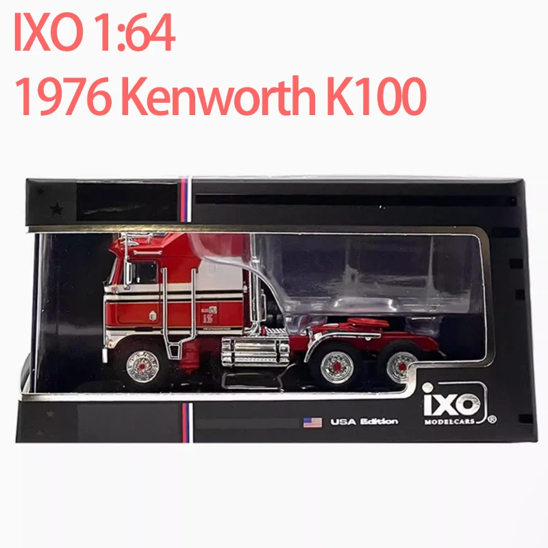 IXO 1:64 1976 Kenworth K100/1950 Bullnose/1955 Peterbilt 281 Truck Model Alloy Car Model Holiday Gifts Toys