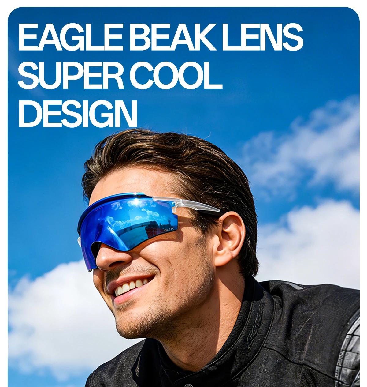 2026 SCVCN Men's Cycling Glasses Outdoor Sports Runing Sunglasses Women MTB Bike Goggles Road Riding Fishing Hiking Eyewear