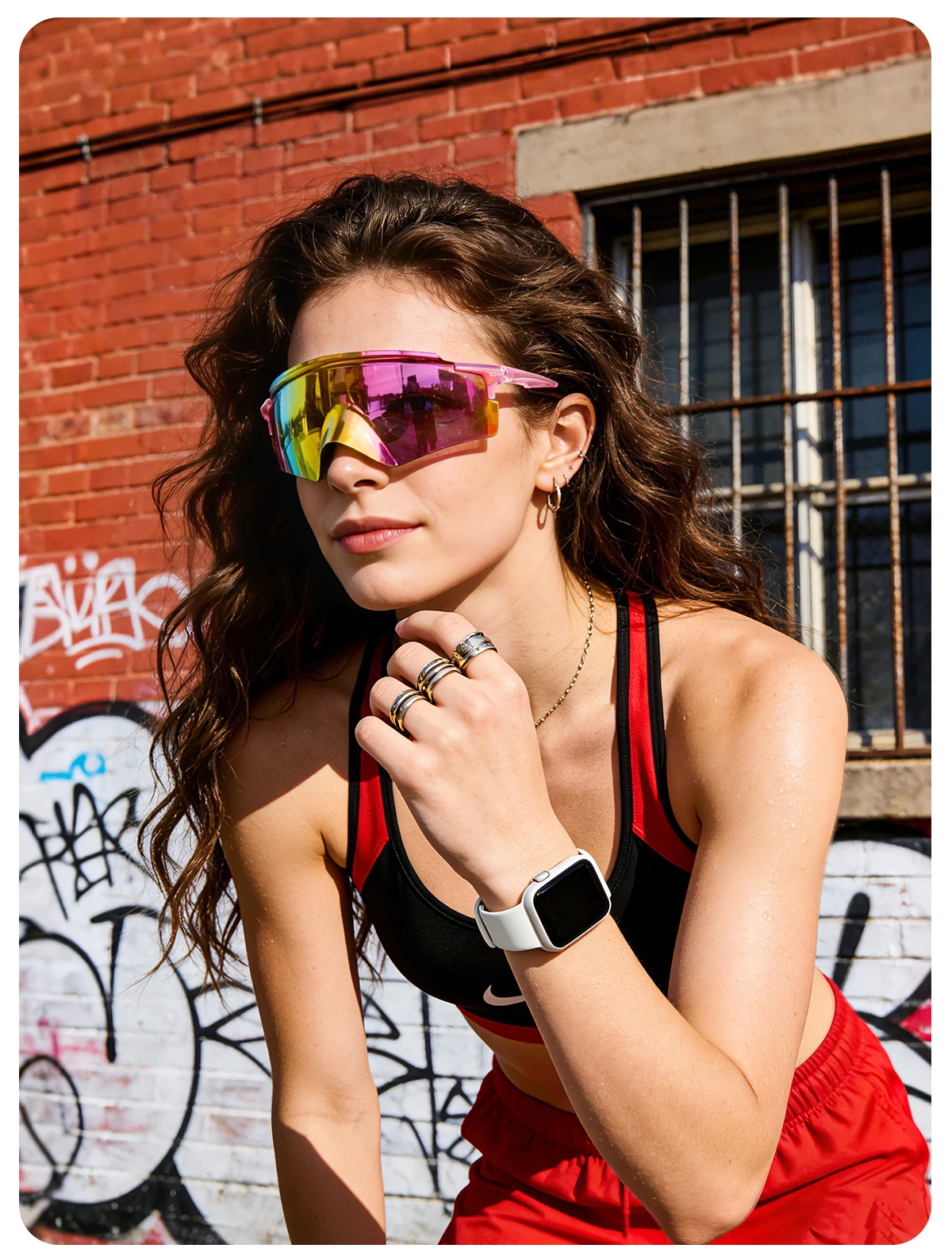 2026 SCVCN Men's Cycling Glasses Outdoor Sports Runing Sunglasses Women MTB Bike Goggles Road Riding Fishing Hiking Eyewear