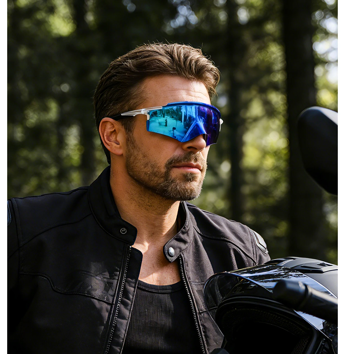 2026 SCVCN Men's Cycling Glasses Outdoor Sports Runing Sunglasses Women MTB Bike Goggles Road Riding Fishing Hiking Eyewear