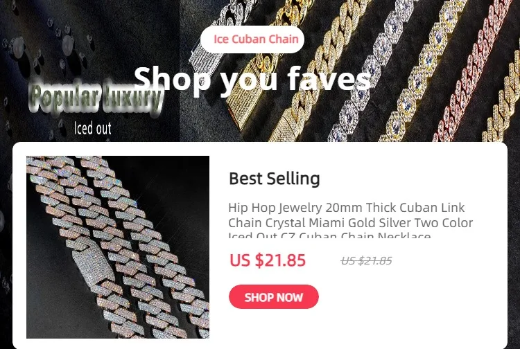 ESKEEM 14mm Bling Iced Out Cuban Zirconia Cuban Miami Prong Link For Women Men Hip Hop Street Bracelets Jewelry Wholesale
