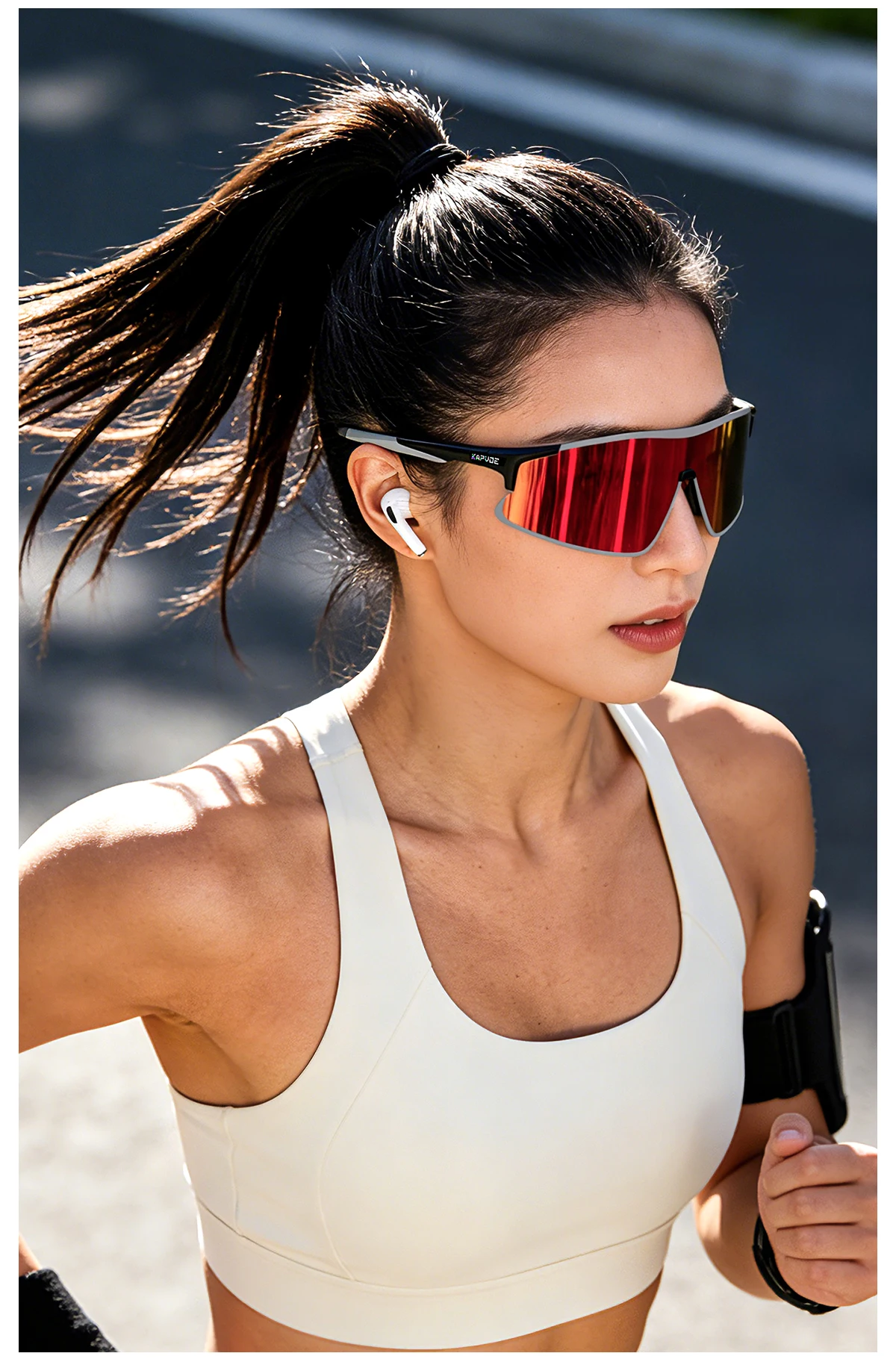 KAPVOE New Photochromic Running Sunglasses Marathon Night Riding MTB Bike Bicycle Outdoor Sport Hiking Glasses Eyewear Equipment