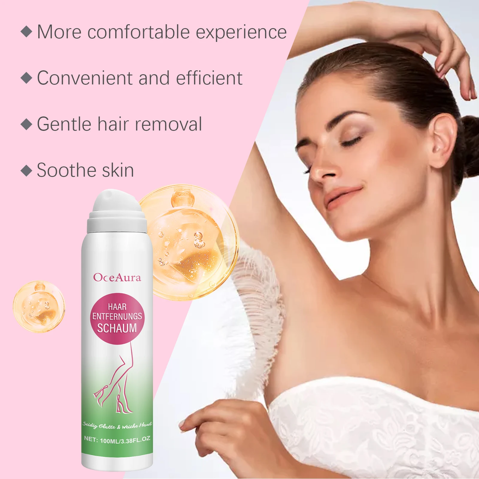 Painless Hair Removal Spray Underarm Private Body Leg Hair Remove Cream Growth Inhibitor Depilatory Body Care For Men Women