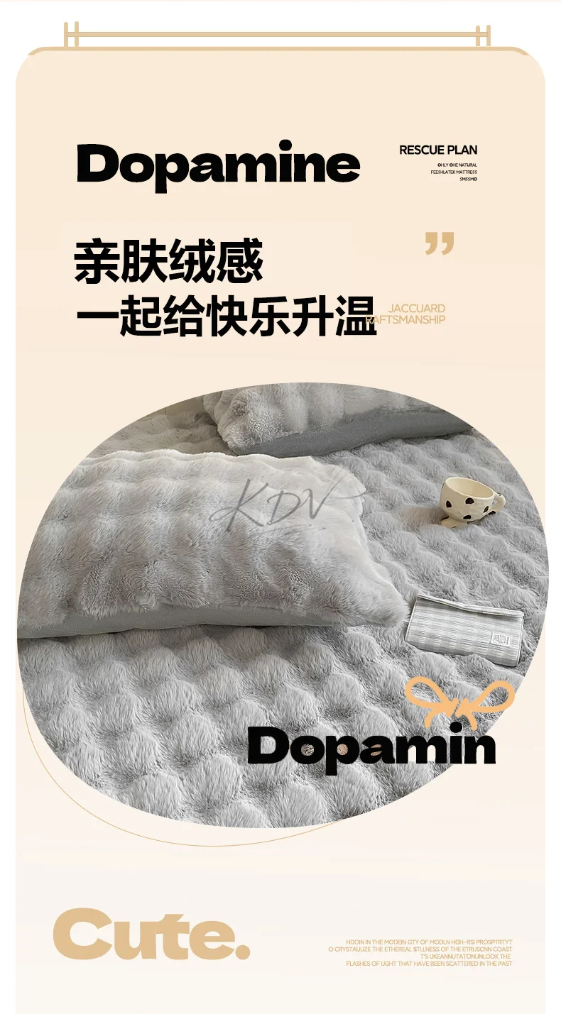 Winter Luxury Warm Faux Fur Fitted Sheet Solid Color Fluffy Soft Long Plush Bed Sheet Set Queen King Thick Padded Mattress Cover