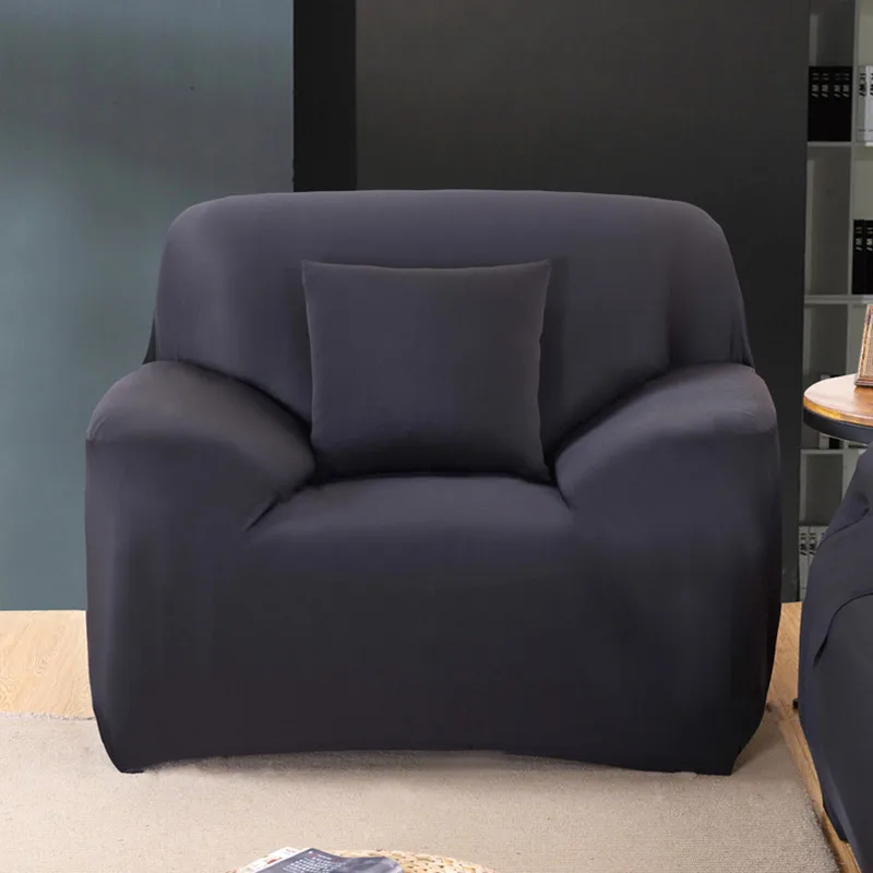 Jacquard Polyester Armchair Sofas Cover General Living Room Soft Covers Large 1 Seat Sofa Elastic Furniture Dinning Senior 1PC