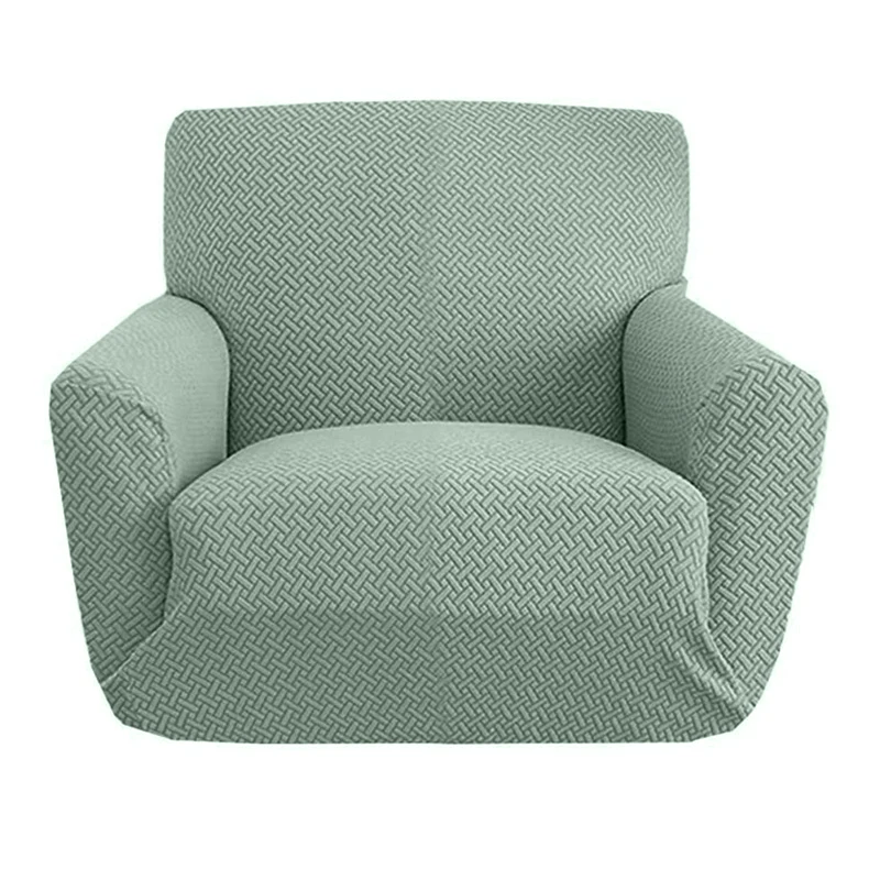 Jacquard Polyester Armchair Sofas Cover General Living Room Soft Covers Large 1 Seat Sofa Elastic Furniture Dinning Senior 1PC