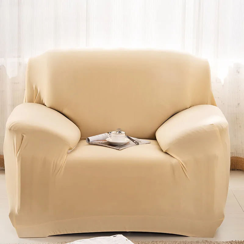 Jacquard Polyester Armchair Sofas Cover General Living Room Soft Covers Large 1 Seat Sofa Elastic Furniture Dinning Senior 1PC
