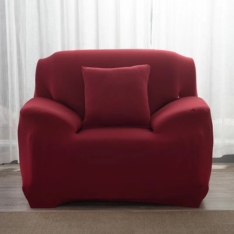 Jacquard Polyester Armchair Sofas Cover General Living Room Soft Covers Large 1 Seat Sofa Elastic Furniture Dinning Senior 1PC
