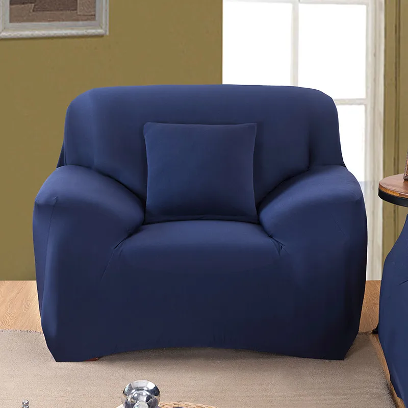 Jacquard Polyester Armchair Sofas Cover General Living Room Soft Covers Large 1 Seat Sofa Elastic Furniture Dinning Senior 1PC