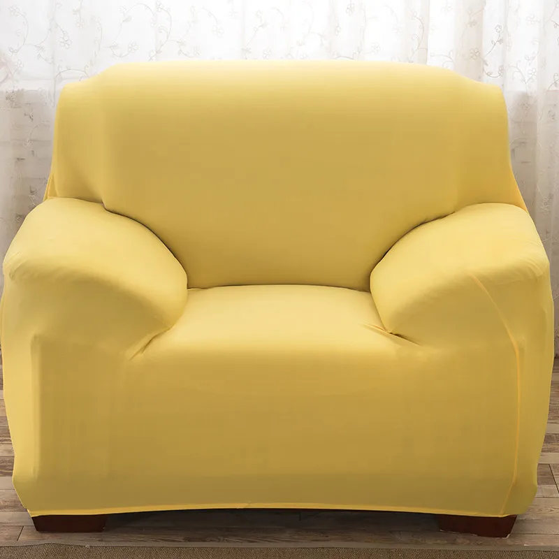 Jacquard Polyester Armchair Sofas Cover General Living Room Soft Covers Large 1 Seat Sofa Elastic Furniture Dinning Senior 1PC