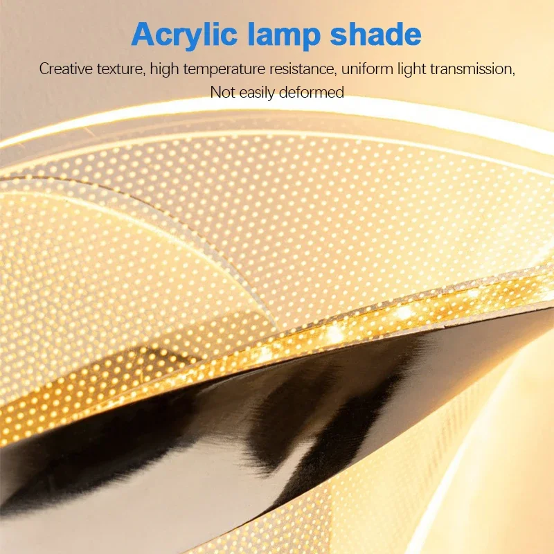 Nordic LED Wall Lamp Living Room Indoor Lighting Originality Lamps Home Decoration Aisle Modern LED Acrylic Bedside Wall Light