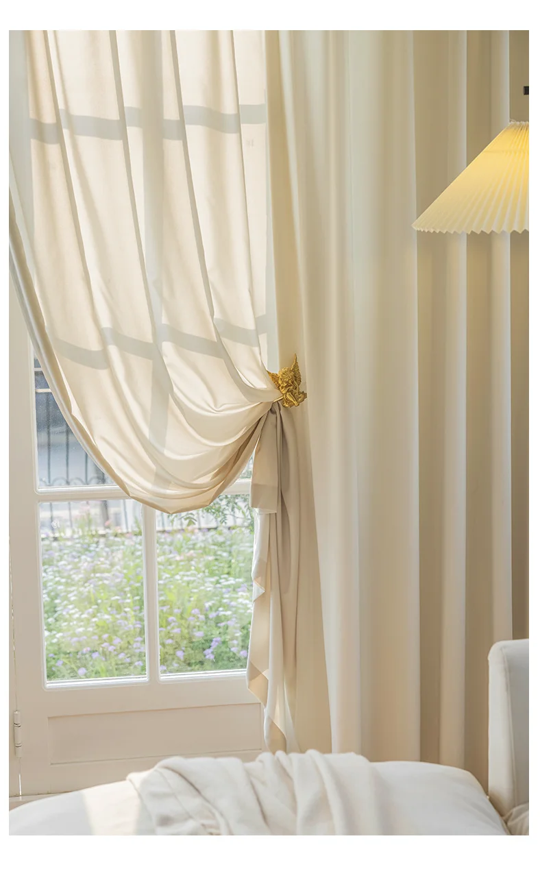 350/400/500cm Extra High Sheer Curtain for Living Room Privacy Protect Tulle Curtains for Bedroom Home Decor