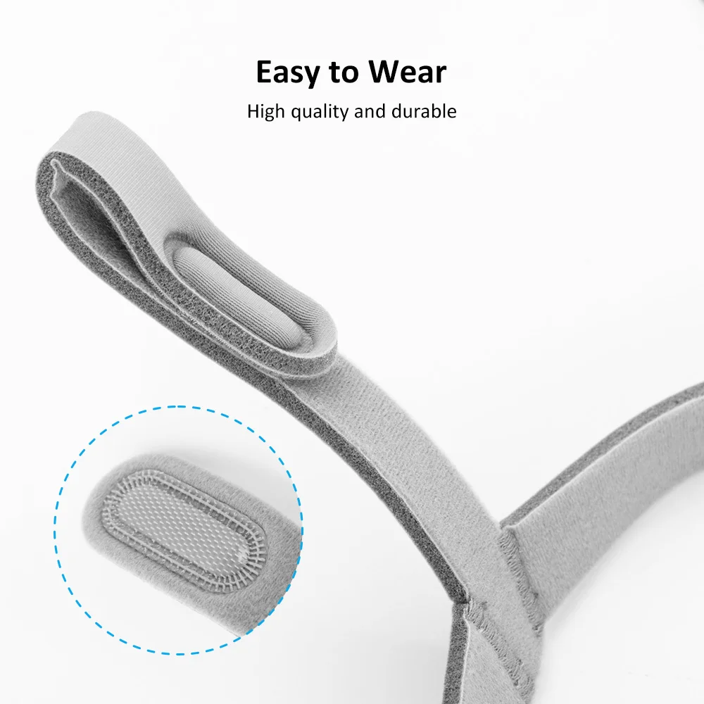 AirFit F20/F30/F30i/F40 CPAP Headgear Strap with 2 Clips Adjustable Elastic Headband Strap Designed for a Secure Comfortable Fit